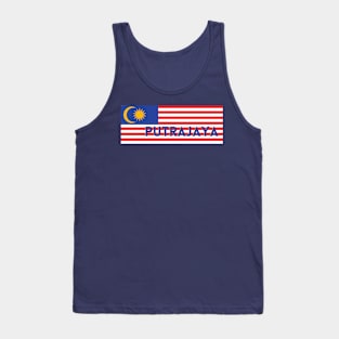 Putrajaya City in Malaysian Flag Tank Top